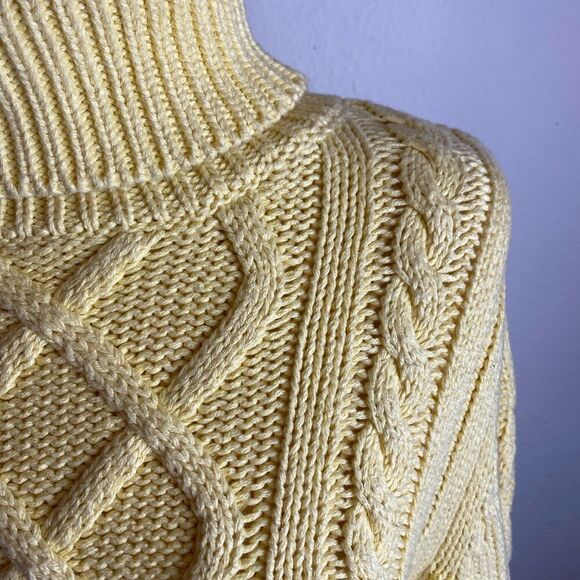 Sutton Studio Yellow Sweater Size L in EUC - Picture 4 of 5
